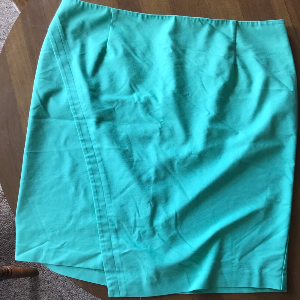 Turquoise “Wrap” Skirt